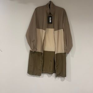 PrettyLittle Things Long Rain Coat Size 2